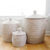 seagrass laundry basket set of 3 made in Vietnam
