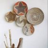 Wicker seagrass wall hanging decor item / Wholesale natural seagrass wall basket made in VietNam