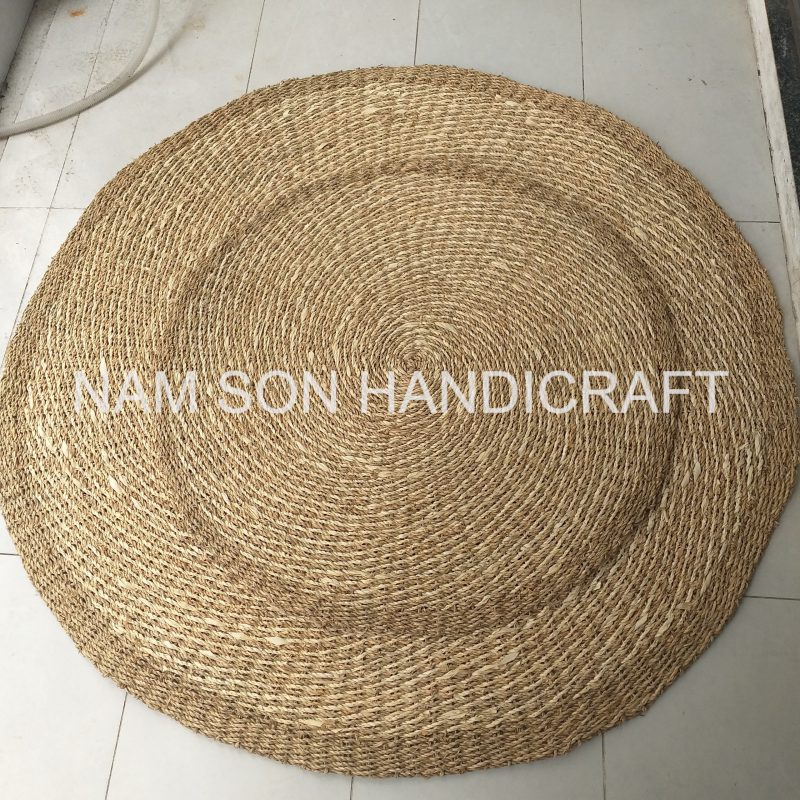 Seagrass Round Area Rug NAM SON Vietnamese Manufacturer