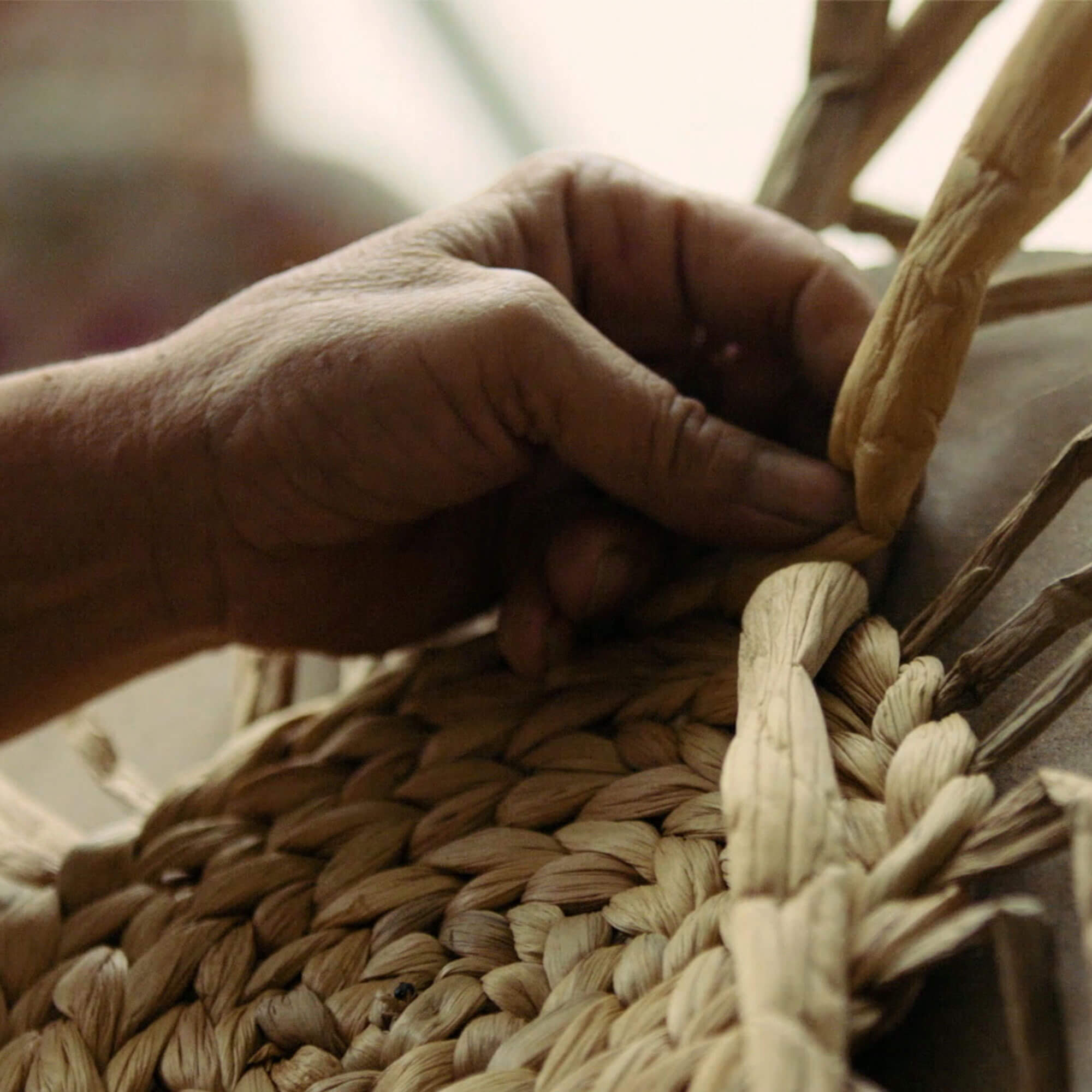 Process of Weaving Water Hyacinth Baskets - Greenvibe