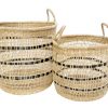 round seagrass baskets wholesale made in Vietnam handicrafts exporter