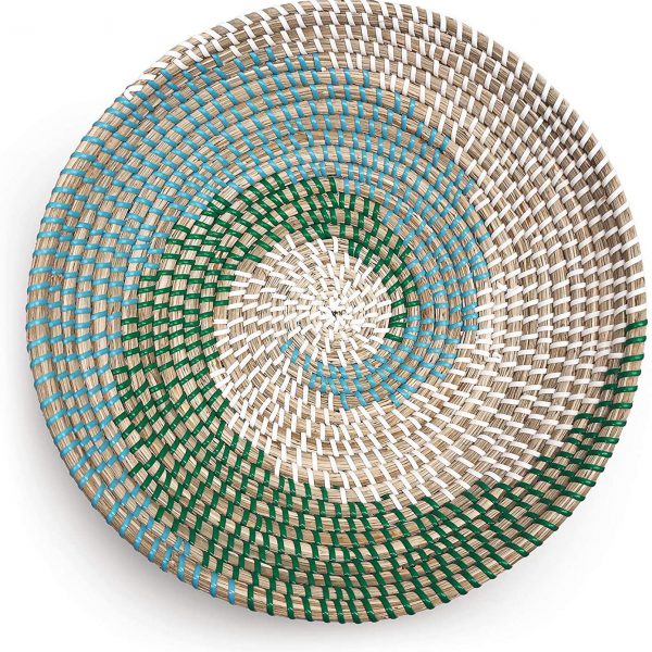 Woven wall hanging decor