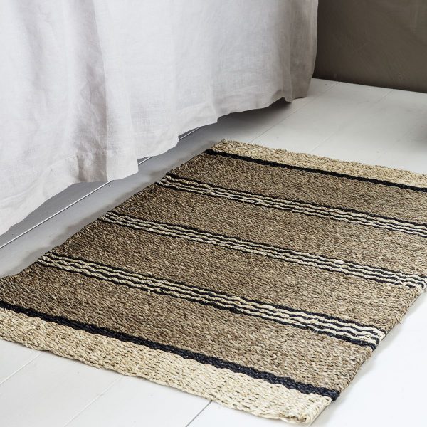 Striped Seagrass Rug