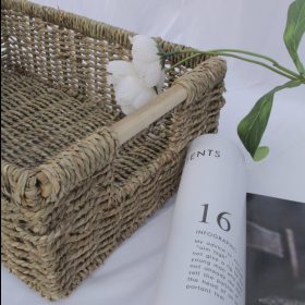 Water hyacinth basket mix seagrass