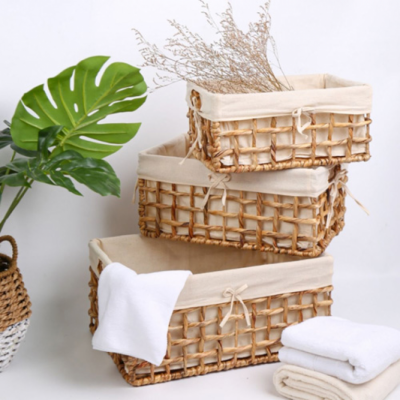 water hyacinth basket